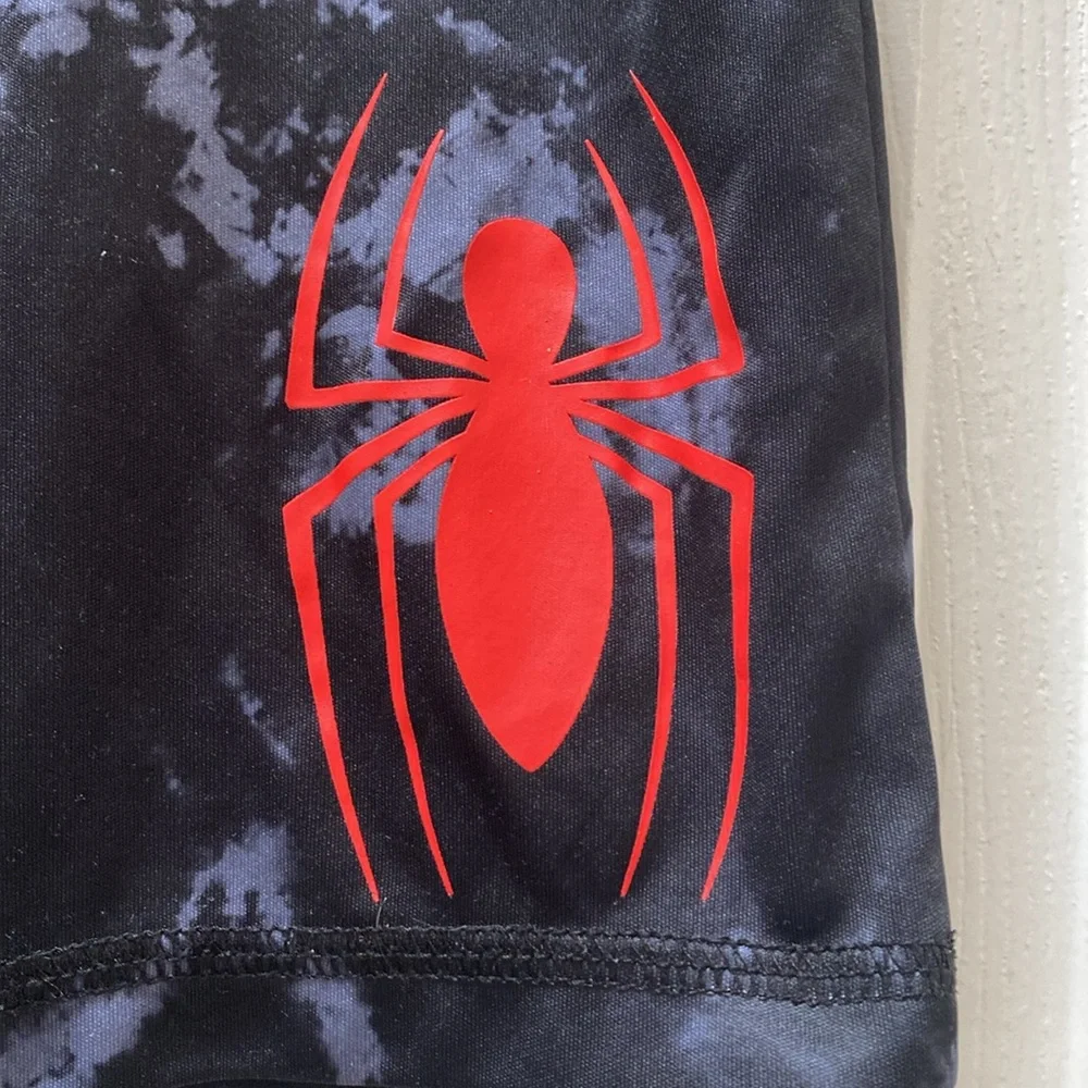 Spider-Man Black Camo Shorts from Jumping Beans, Size Youth 12